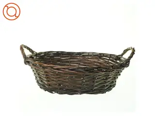 Oval Flettet Pile Kurv (str. 32 x 44 cm)