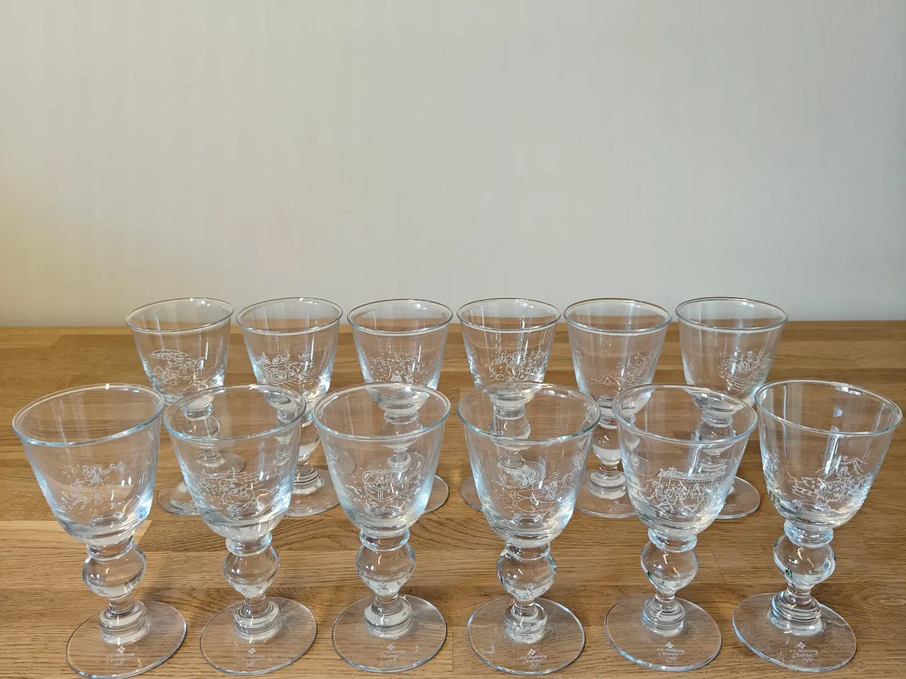 Billede 2 - Holmegaard H.C.Andersen eventyr glas