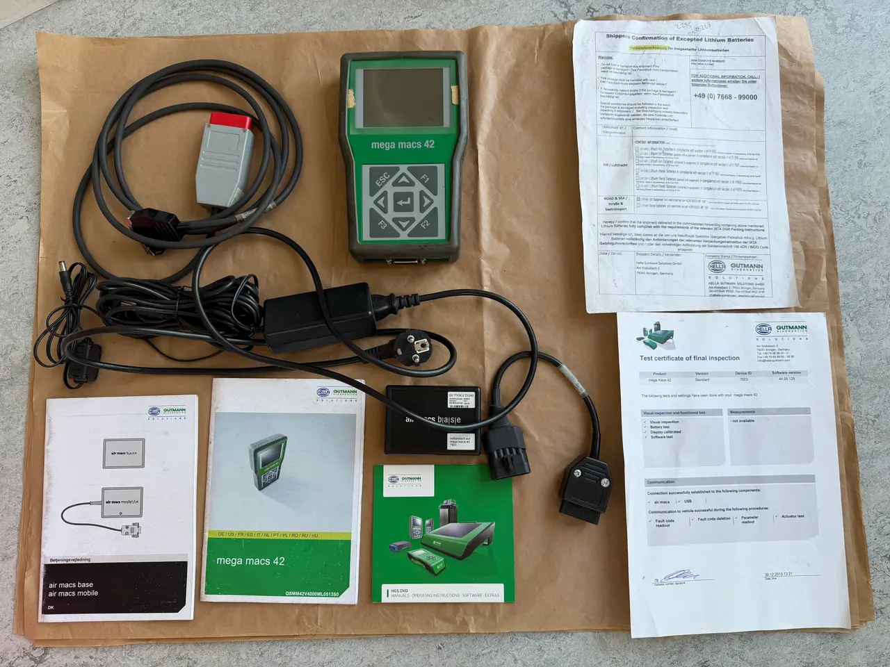 Billede 2 - Diagnosetester Mega Macs 42 HELLA Gutmann – 7032