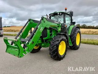Traktor John Deere 6930 Premium AutoPowr med frontlæsser