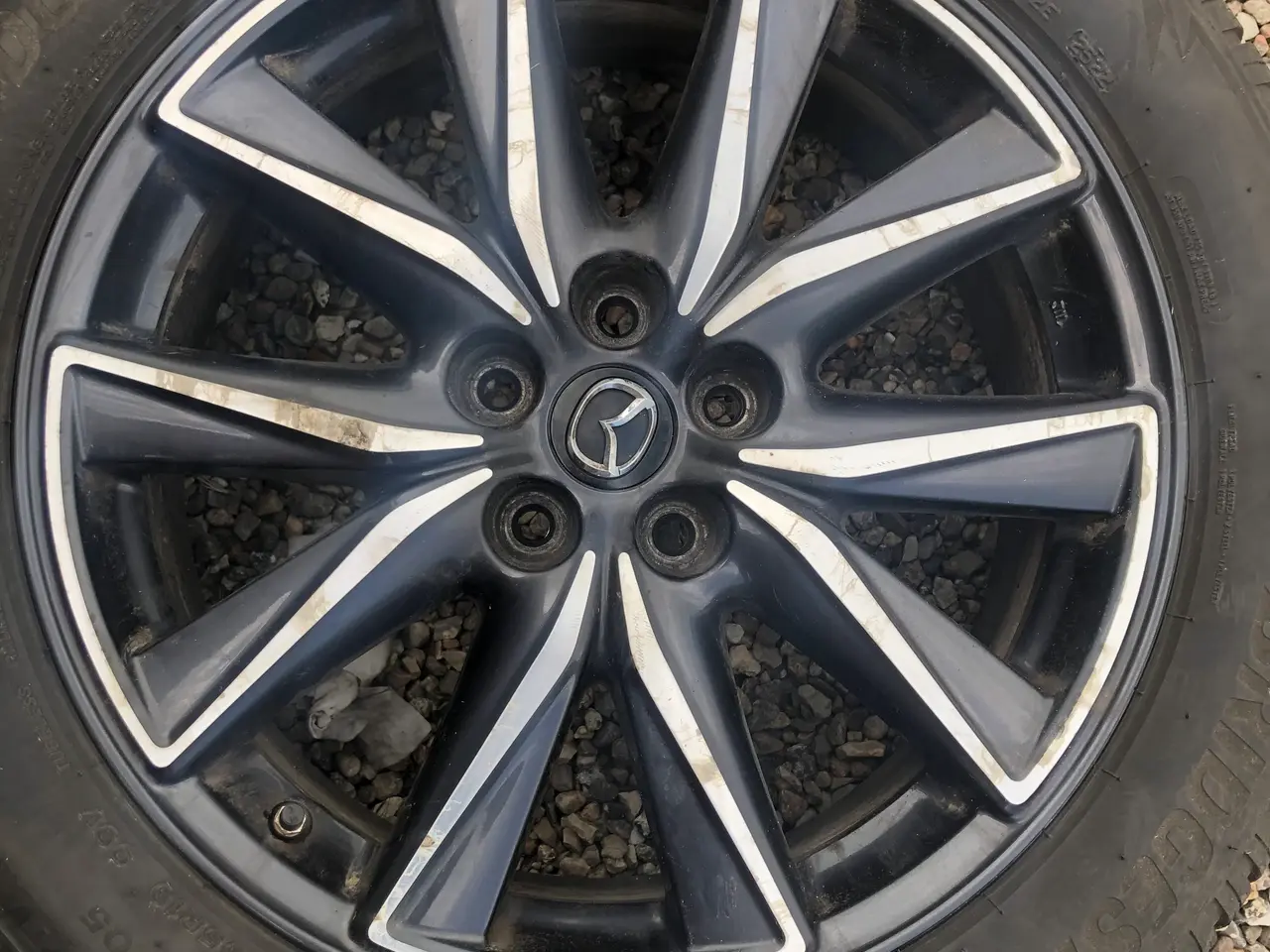 Billede 4 - Helårsdæk alufælge 19” Mazda cx 5 2018