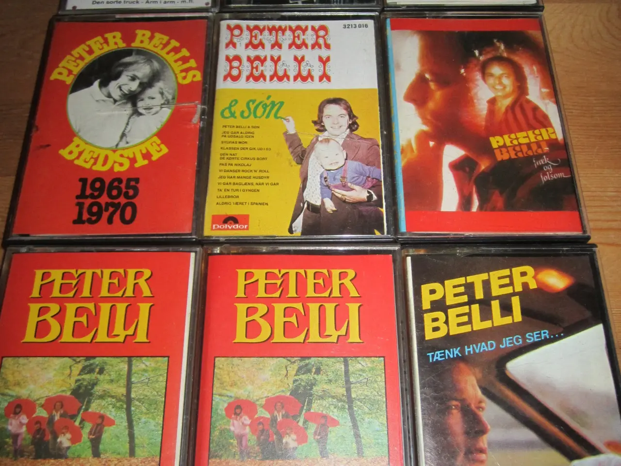 Billede 2 - BYD. 9 stk. PETER BELLI Kassettebånd.
