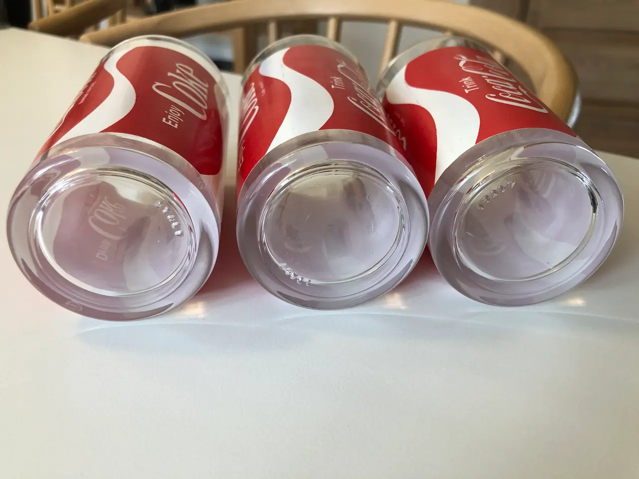 Billede 6 - 3 Coca Cola glas fra 80/90'erne