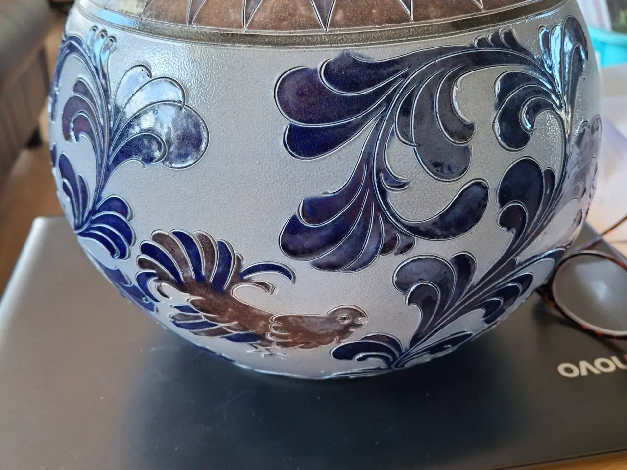 Billede 3 - Stor flot keramik vase