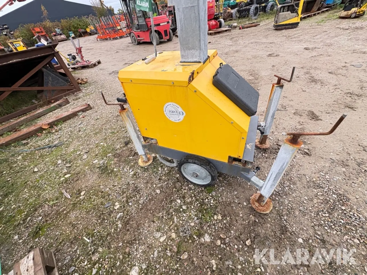 Billede 7 - Teleskoplysmast Atlas Copco