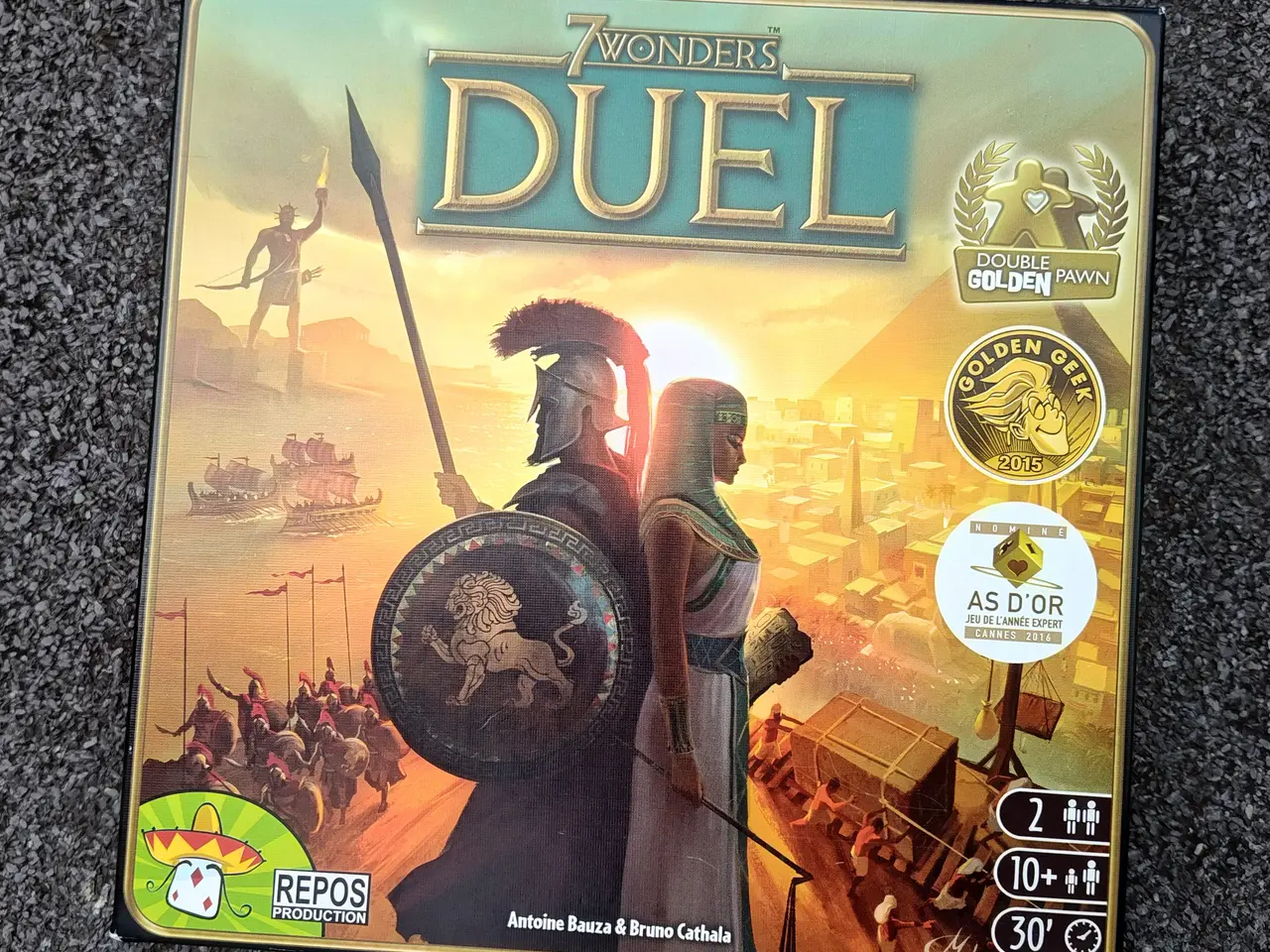 Billede 1 - 7 Wonders Duel Brætspil