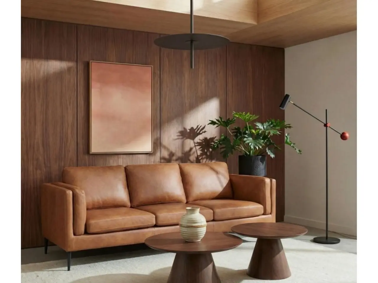 Billede 4 - Valencia 3 pers. sofa læder Cognac