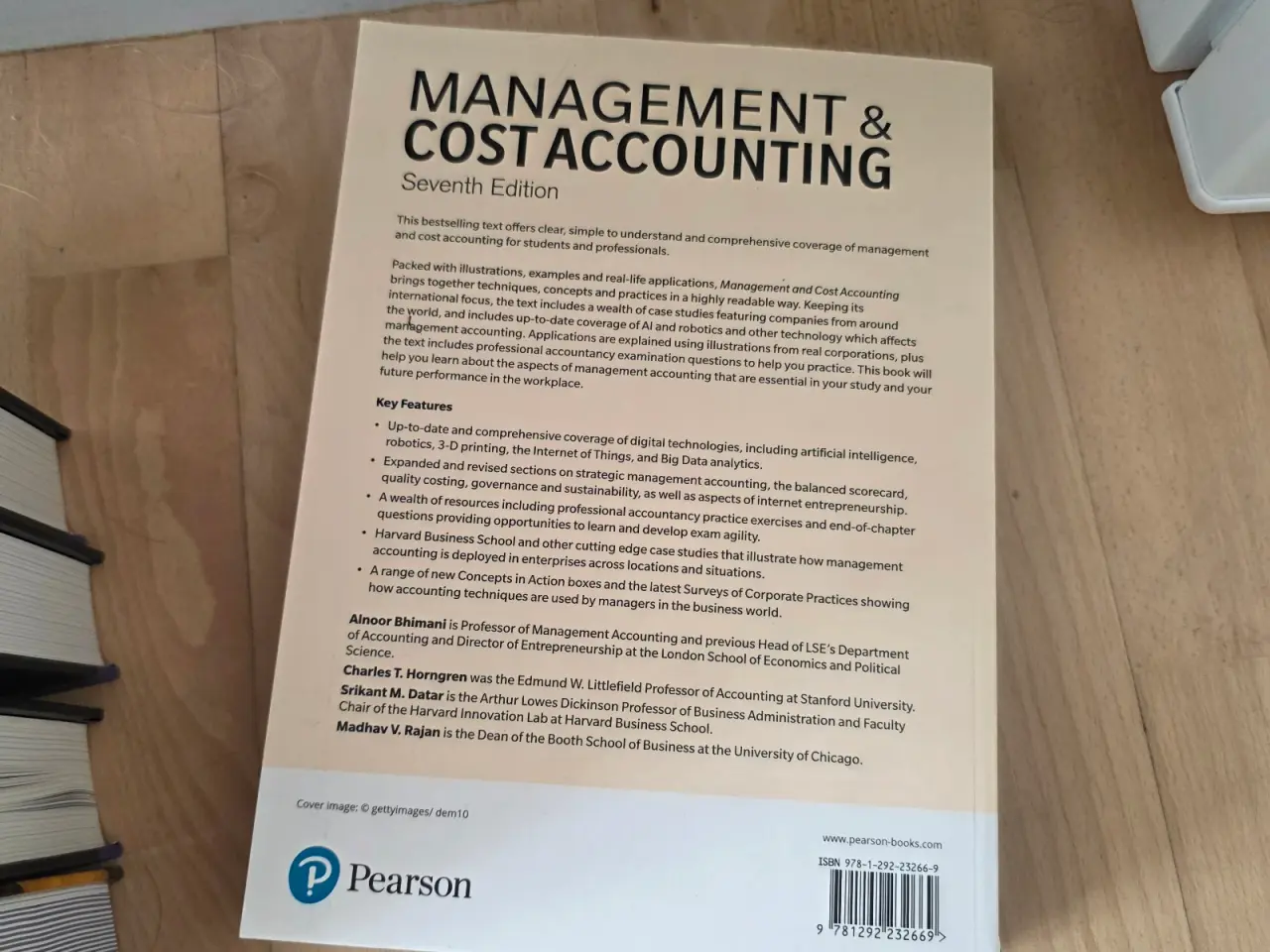 Billede 3 - Management and Cost Accounting Seventh Edition
