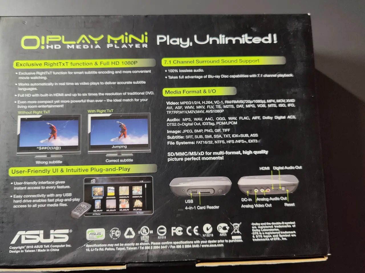Billede 2 - Asus media player