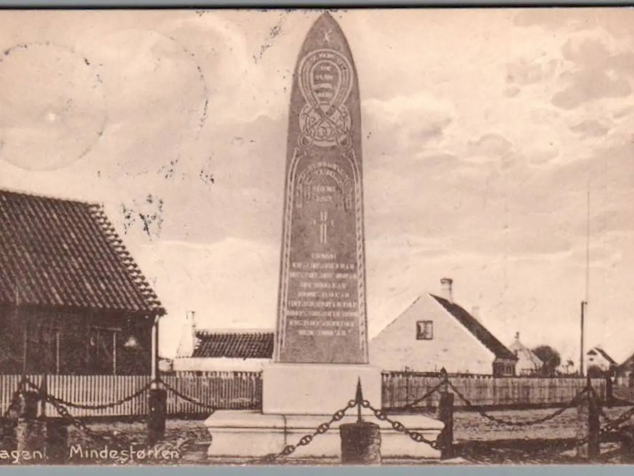 Billede 1 - Skagen - Mindestøtten - Postkort - Brugt