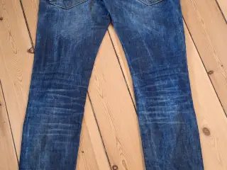 Mørkeblå Please jeans
