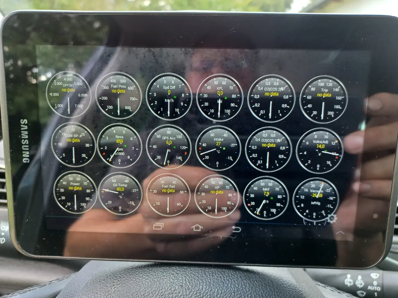 Billede 2 - Samsung tablet fejlkode/real time data 