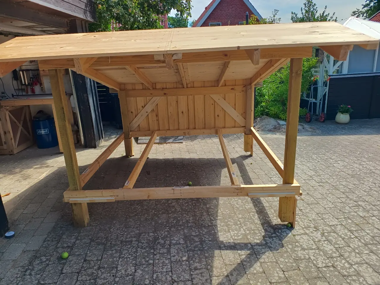 Billede 6 - Shelter bygget i sektioner