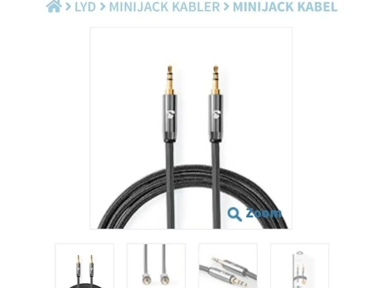 Billede 6 - High Quality MicroJack stereo lydkabel 2,5 til 2,5