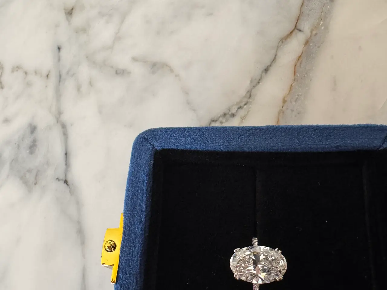 Billede 2 - Diamant forlovelses ring 5+ carat 18k hvidguld