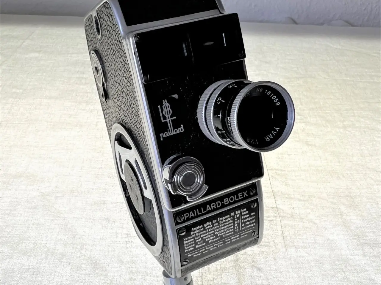 Billede 3 - Paillard-Bolex med Yvar 1:2.8 12,5 mm AR