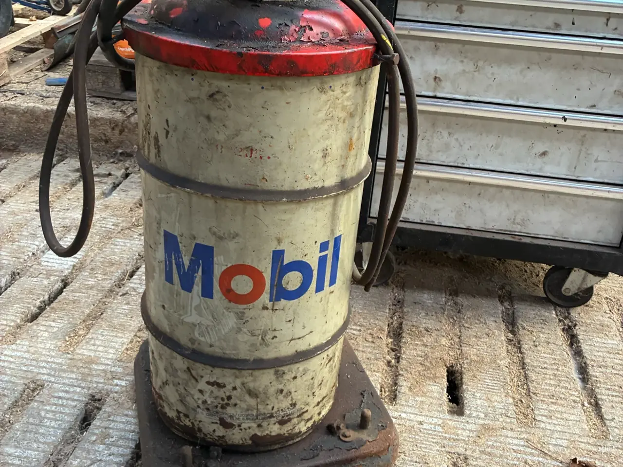 Billede 2 - Mobil fedtsprøjte til luft på vogn med hjul