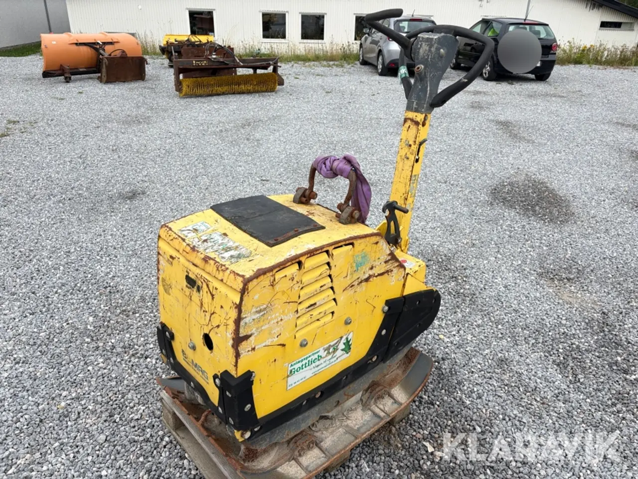 Billede 1 - Pladevibrator Bomag BPR 55/65 D