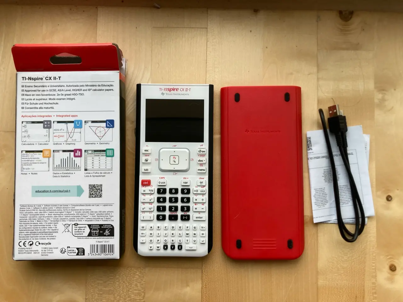 Billede 4 - TI-Nspire CX II-T uden CAS – som ny + softwarelice