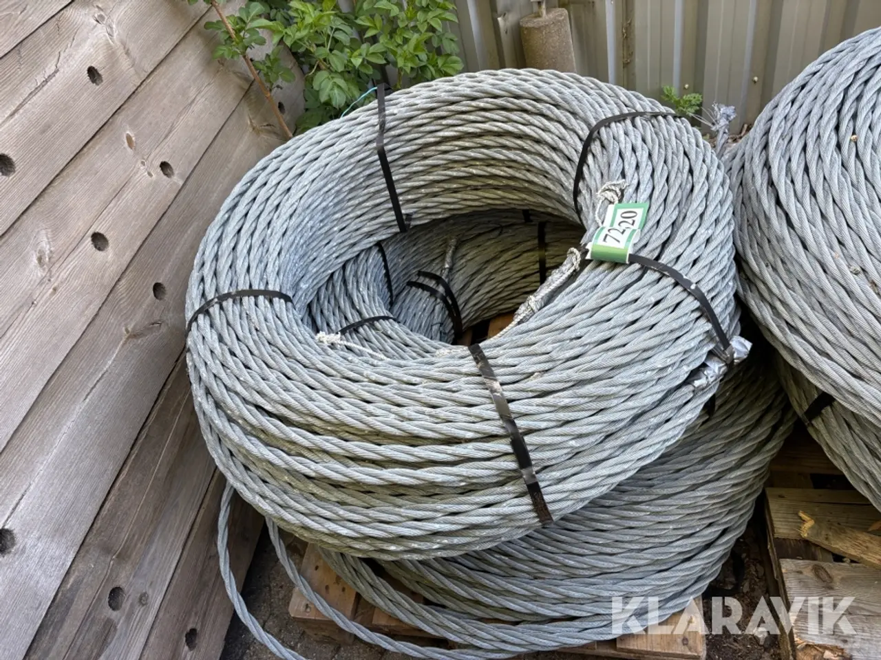Billede 2 - Stålwire Randers reb 6x19 - 3 bundter af 250m, 20mm