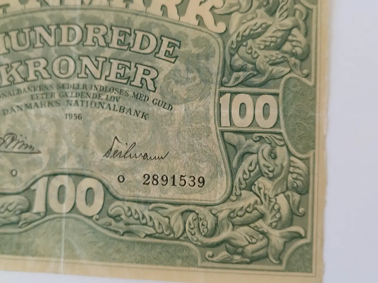 Billede 4 - 💯. 100 kr fra 1956