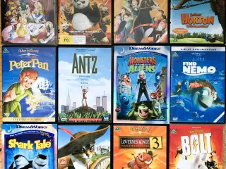 43 dvd'er til børn