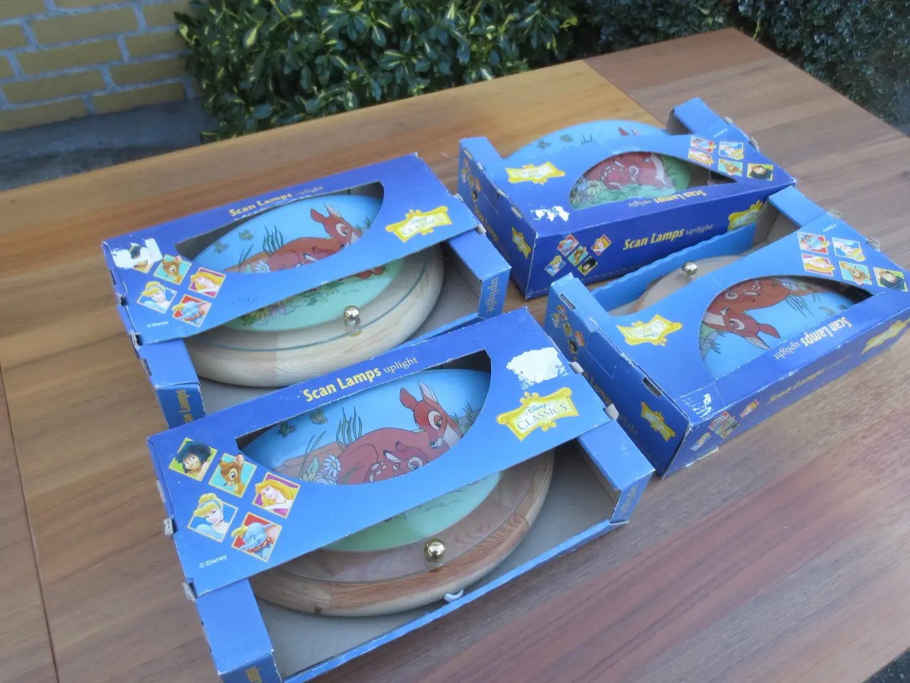 Billede 2 - 4 stk Nye Disney Væglamper Winnie