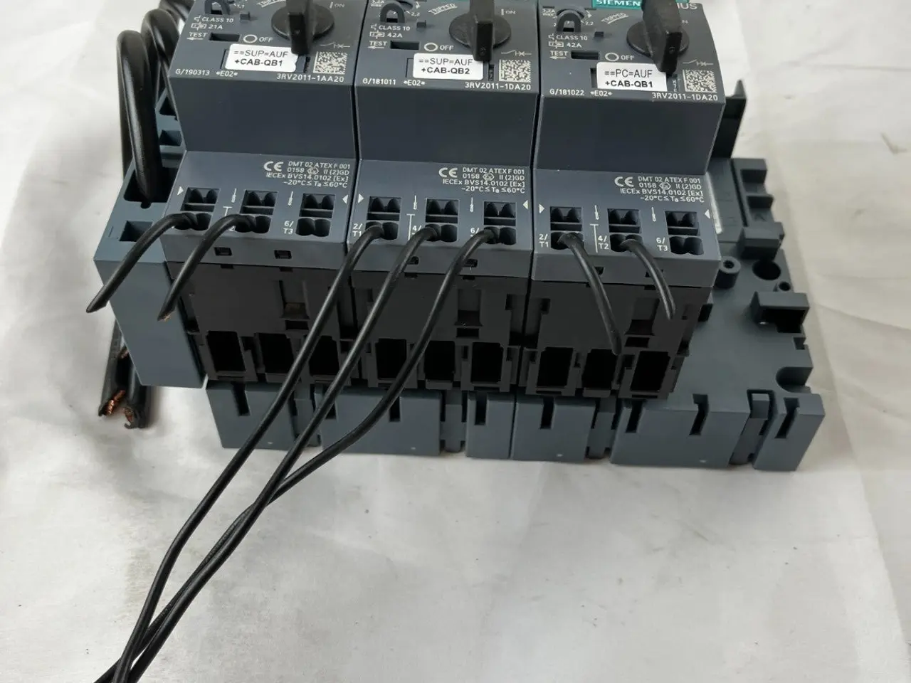 Billede 6 - Siemens Sirius 3RV2011 Motor Starter parti 3x MPCB