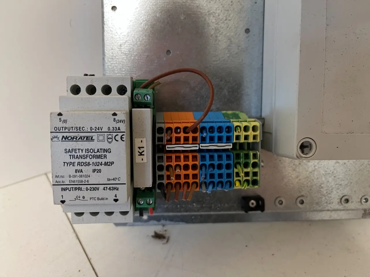 Billede 2 - Noratel Safety Isolating Transformer RDS8-1024-M2P
