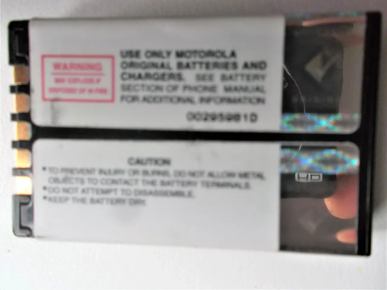 Billede 2 - Originalt Motorola SNN5360A Li-Ion batteri 3,6V