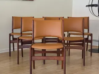 6 Erik Buch teak stole 