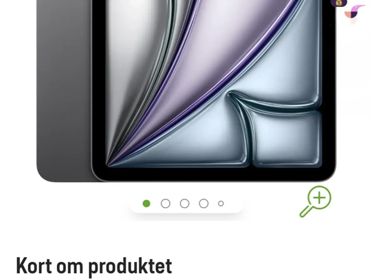 Billede 2 - đ± iPad Air 11â (M4) â 128GB WiFi â Space Grey