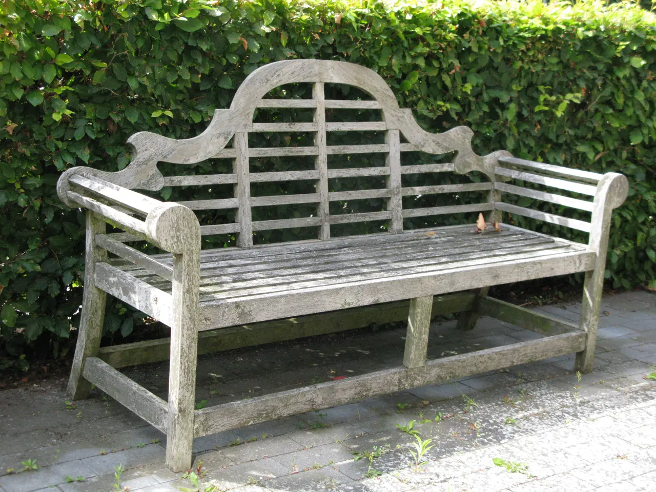 Billede 1 - Havebænk - teak