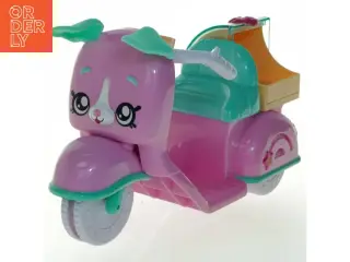 Legetøjs Scooter og Hvalpe Figur fra Moose (str. 26x15 cm)