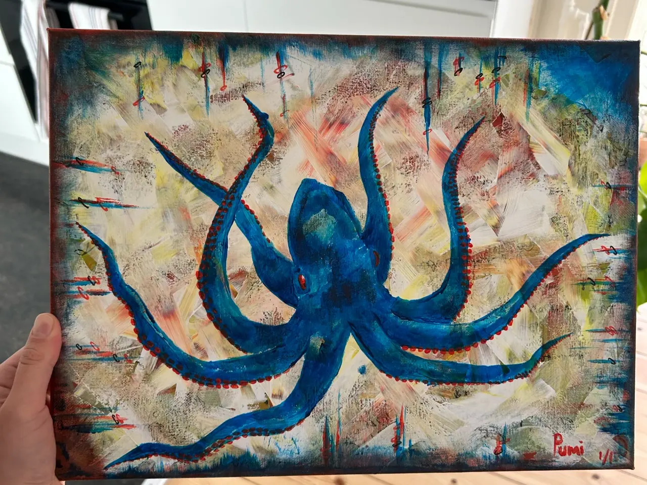 Billede 3 - 30x40 akryl maleri