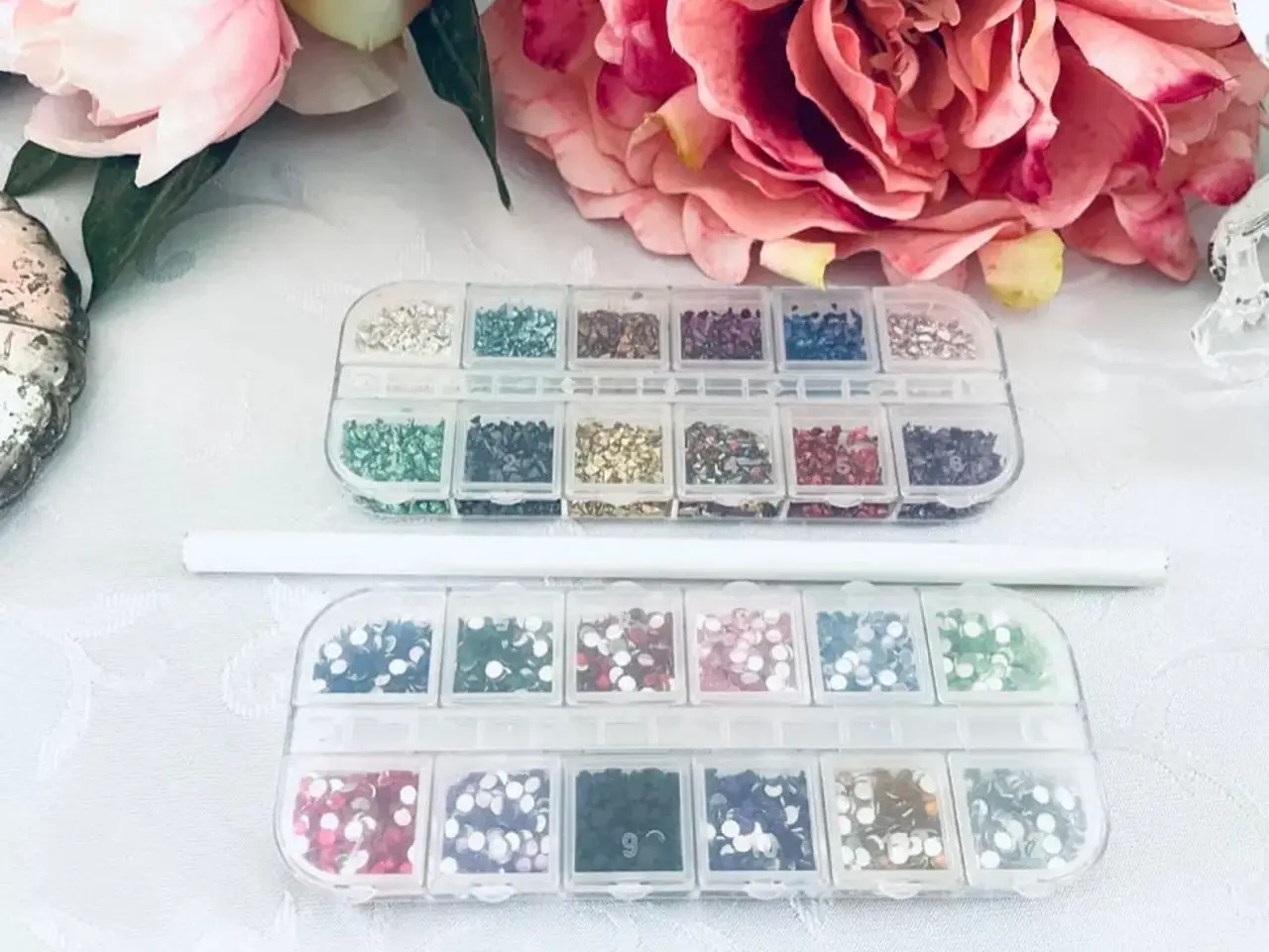 Billede 4 - Rhinsten og glitter