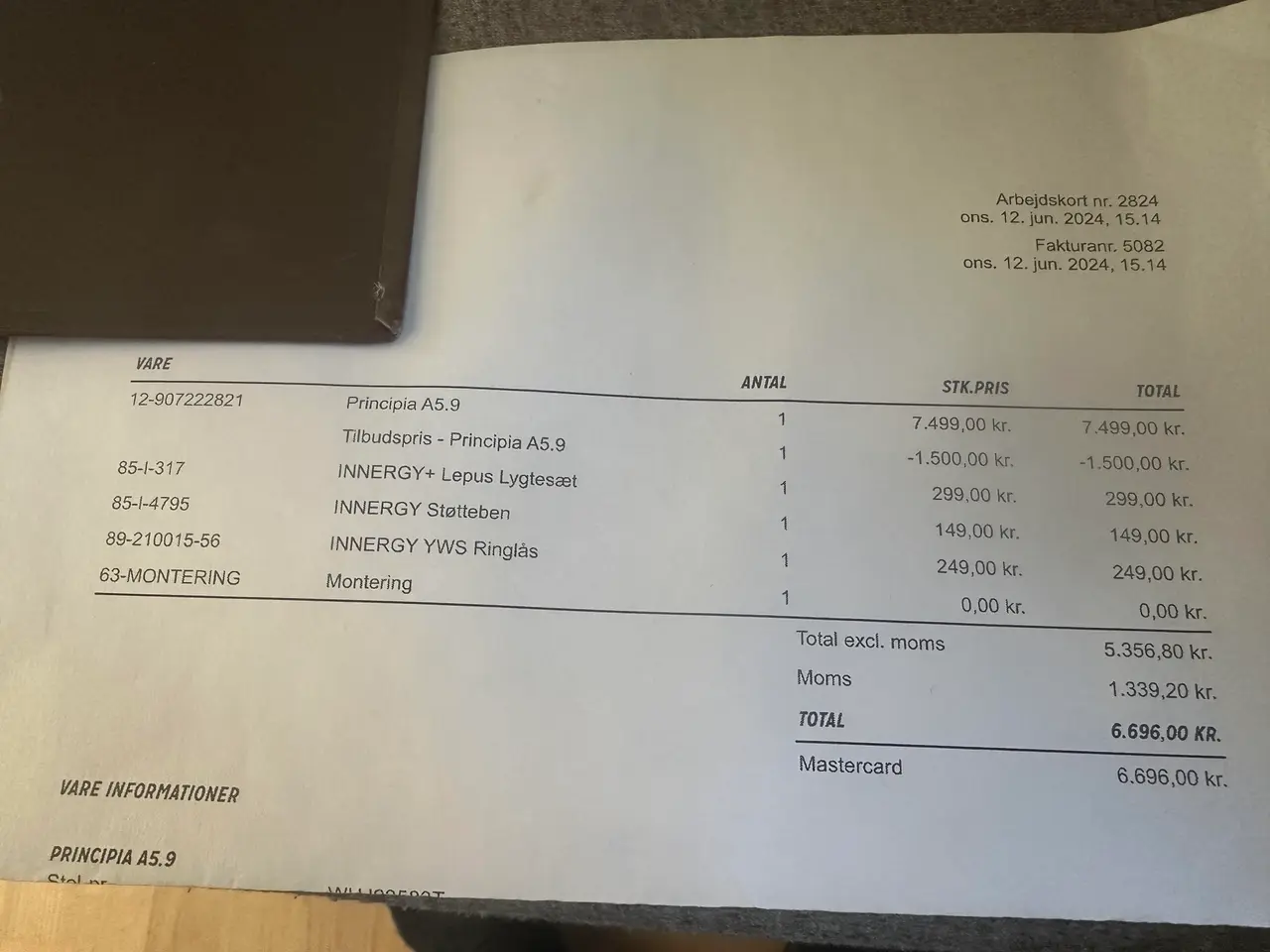 Billede 8 - Principia A5.9 MTB – næsten som ny – 10 gear