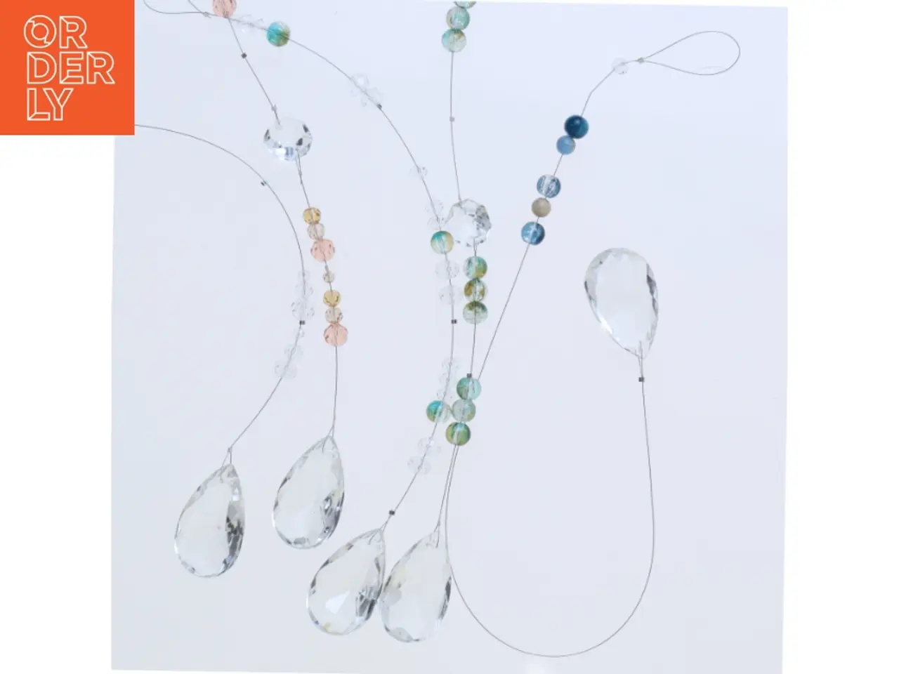 Billede 1 - Solfangere Krystalprismer (str. 43,5&24,5&28&23&25,5 cm)