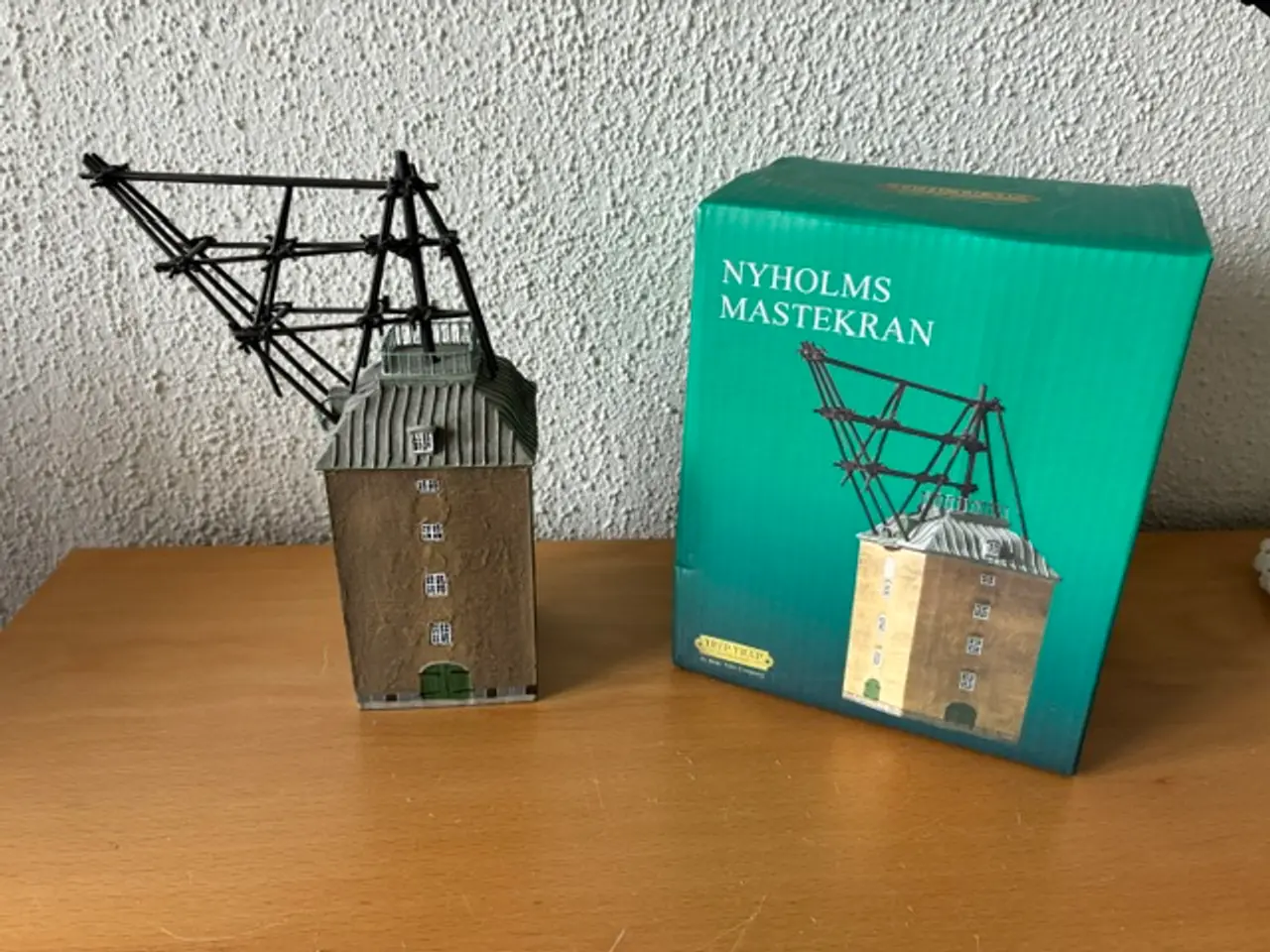 Billede 1 - Nyholms Mastekran sjælden Trip Trap modelhus