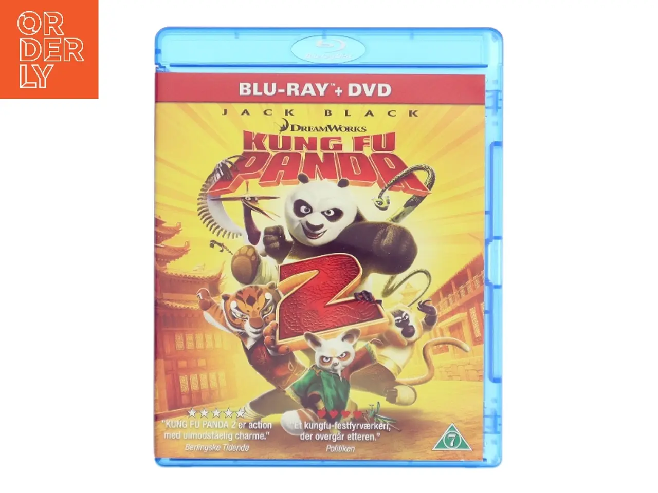 Billede 1 - Kung Fu Panda 2 (Blu-ray + DVD, 2-disc combo pack) med Jack Black (stemme på original lyd, angivet på forsiden) (DVD)