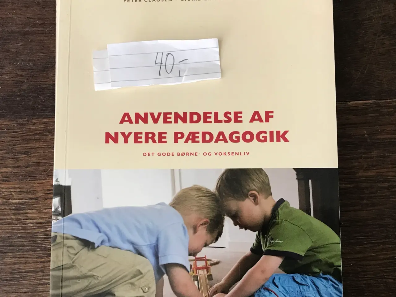 Billede 24 - 25 bøger pædagoguddannelsen