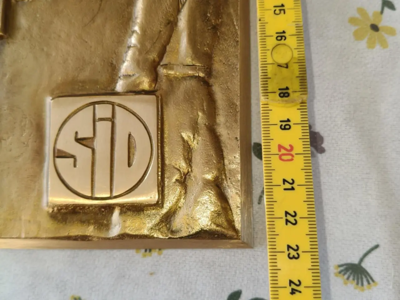 Billede 3 - super flot relief af havne arbejder med SID logo 