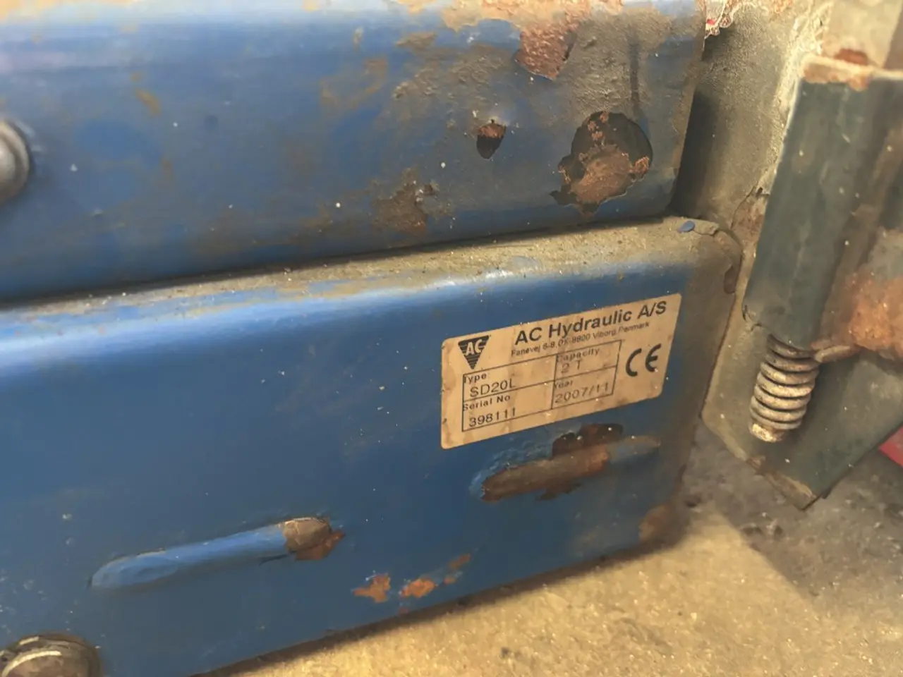 Billede 5 - AC Hydraulic SD20L 2T saksedonkraft til autolift