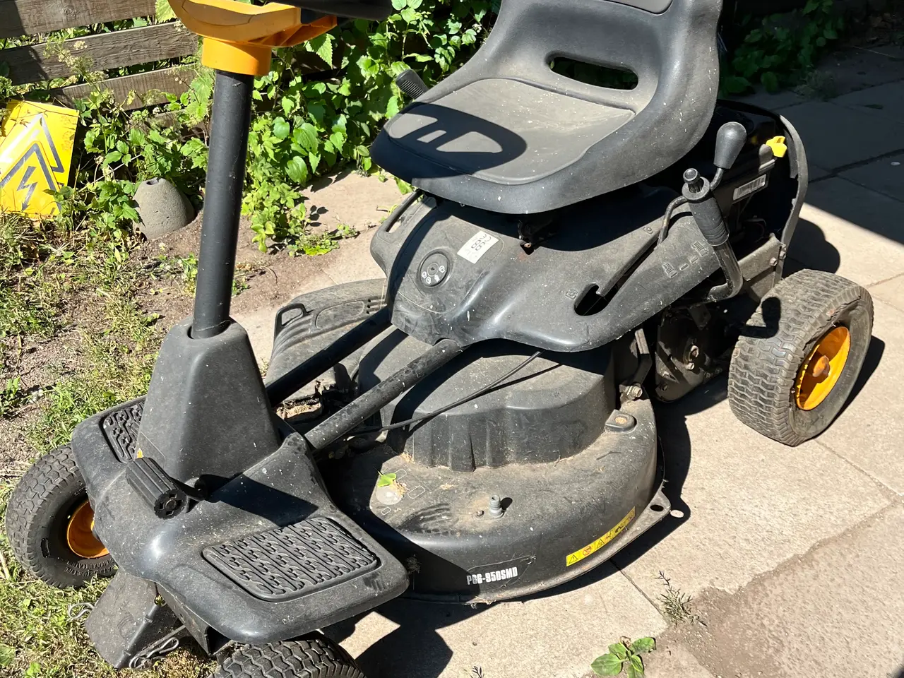 Billede 2 - Partner P66-950SMD havetraktor / rider plæneklippe