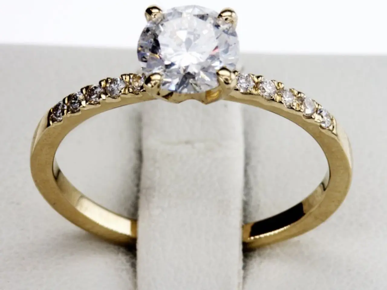 Billede 2 - Naturlig Diamantring 1.15ct
