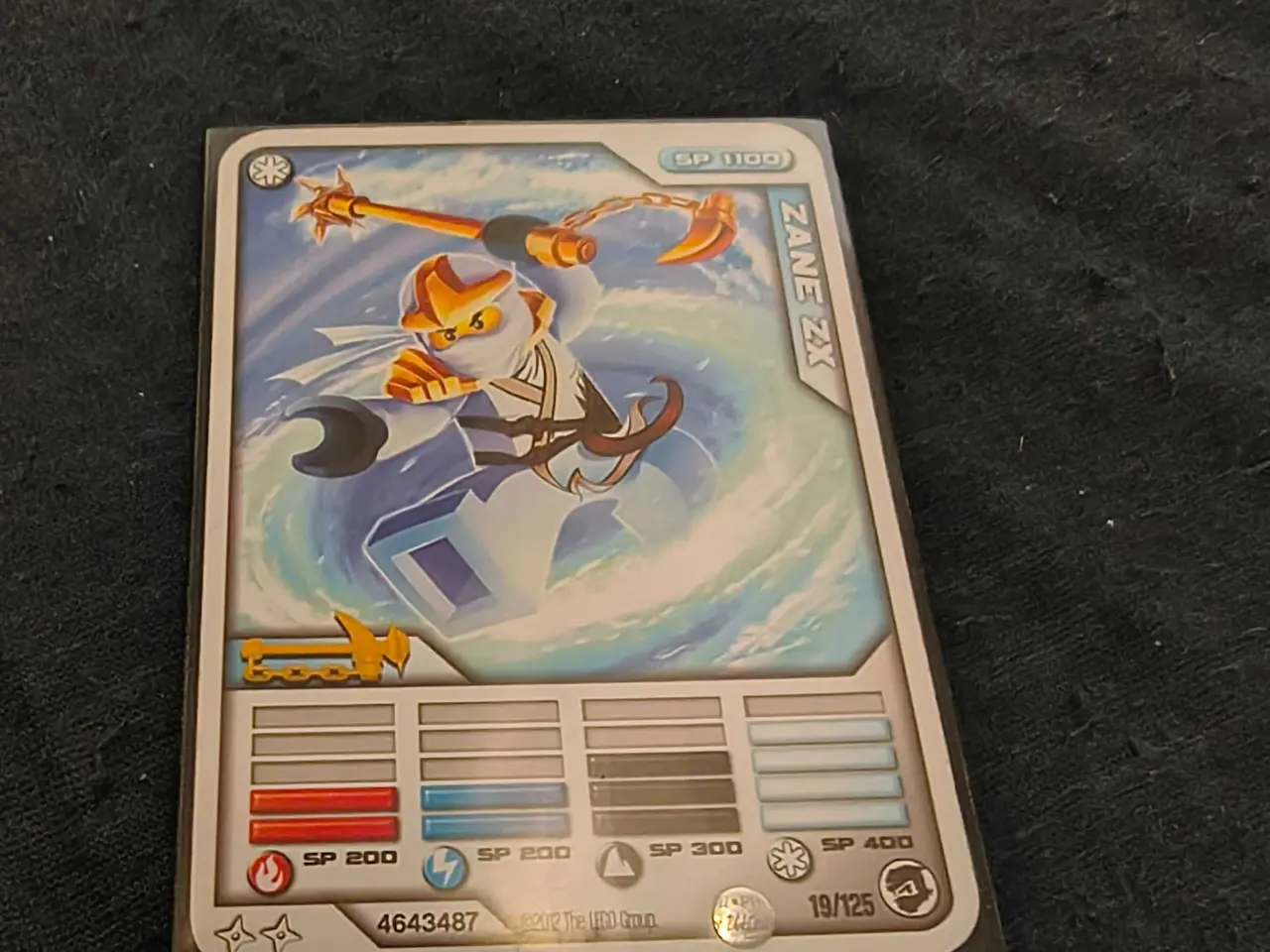 Billede 2 - LEGO Ninjago: Zane ZX spinner-sæt (9554)