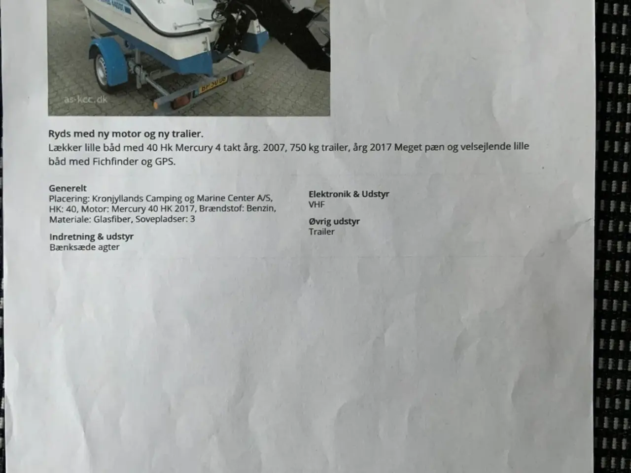 Billede 5 - Ryds 440GT inkl. Trailer