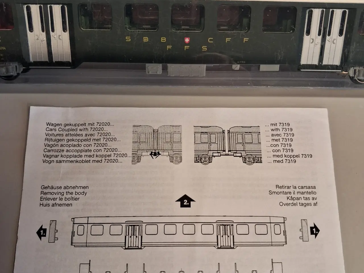 Billede 8 - Märklin H0 AC Svejtsisk togsæt