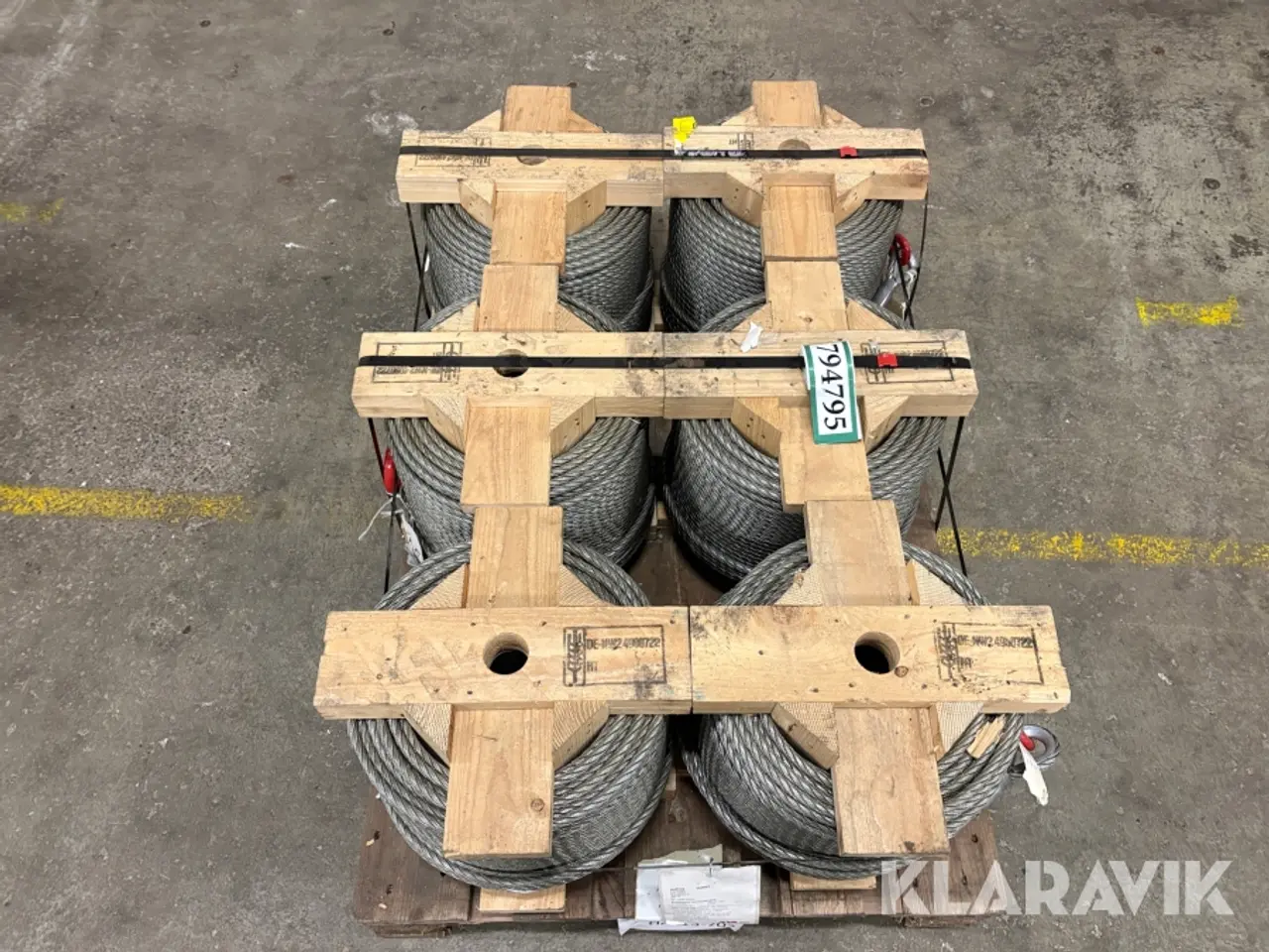Billede 9 - Stålwire Drahtseilwerk Hemer Taurus Wire Top E Safetyhook 6 bundter 780 m