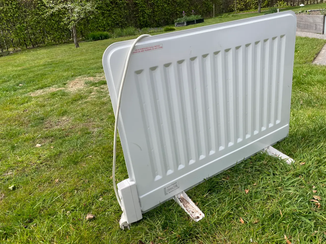 Billede 1 - El radiator oliefyldt